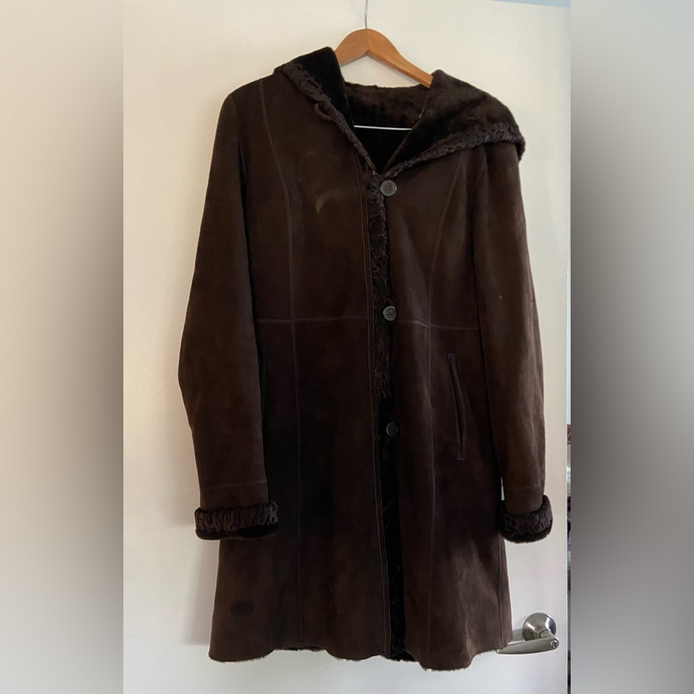 Shearling coat